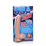 10 Inch Ultra Real Dual Layer Suction Cup Dildo
