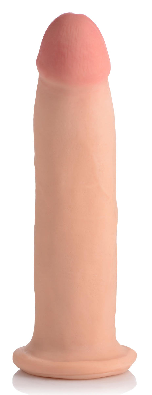 9 Inch Ultra Real Dual Layer Suction Cup Dildo without Balls