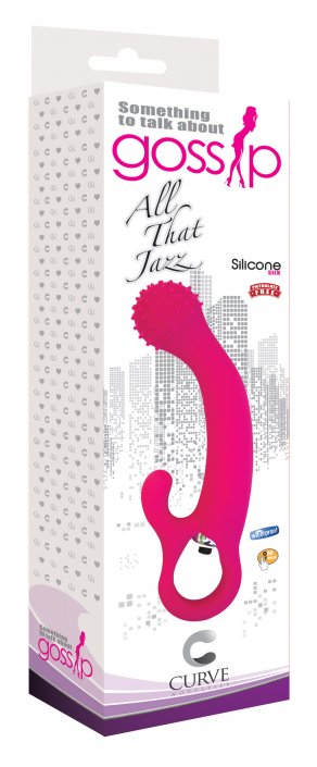 All That Jazz Silicone Vibe- Pink