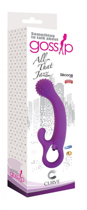 All That Jazz Silicone Vibe- Purple