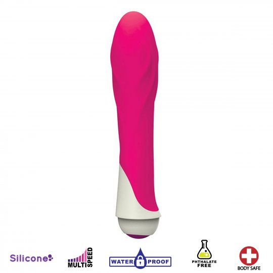 Charlie 7 Function Silicone Vibe- Pink