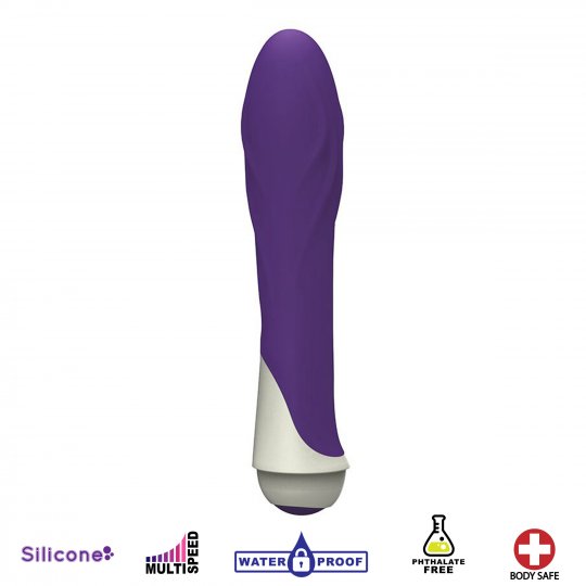 Charlie 7 Function Silicone Vibe- Purple