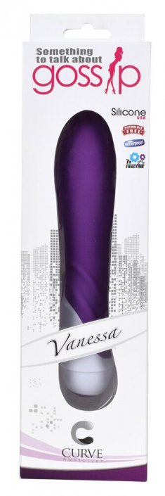 Vanessa 7 Function Silicone Vibe- Purple