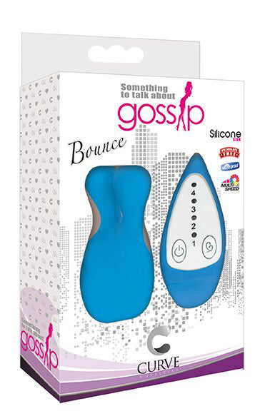 Bounce Silicone Bunny Bullet Vibe- Blue