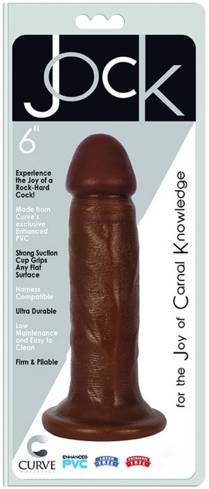 JOCK 6 Inch Dong Brown