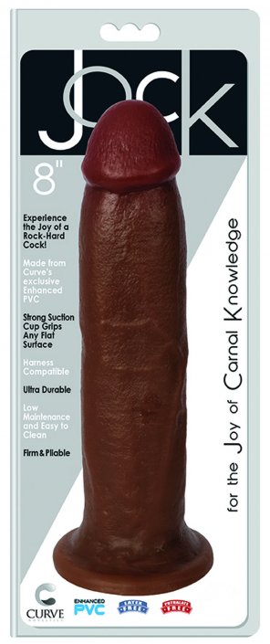 JOCK 8 Inch Dong Brown