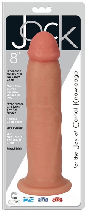 JOCK 8 Inch Dong  Flesh