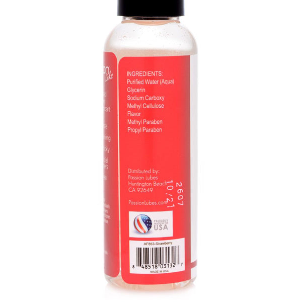 Strawberry Flavored Lubricant 2oz