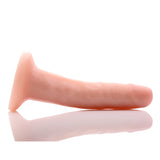 6 Inch Slim Dildo- Flesh