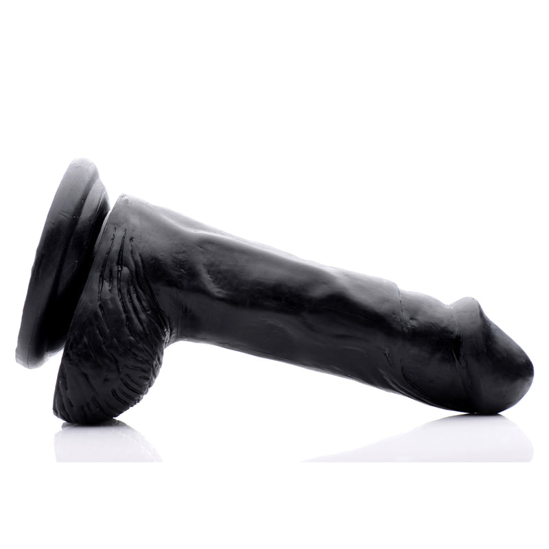 5 Inch Realistic Suction Cup Dildo- Black