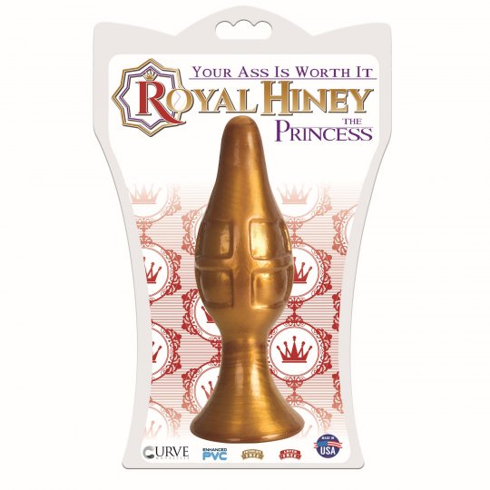 The Princess Anal Plug -Gold