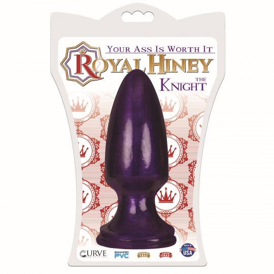 The Knight Anal Plug -Purple
