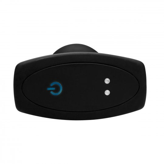 Slim I Rippled Rimming Plug With Remote Control