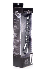 Dark Scepter 10X Vibrating Silicone Anal Beads