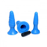 Vibrating Anal Fun Trio - Blue