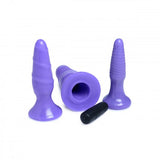 Vibrating Anal Fun Trio - Purple