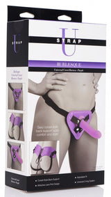 Burlesque Universal Corset Harness - Purple