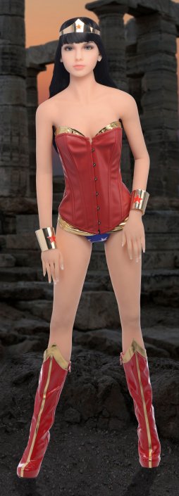Super Hero Woman Fantasy Love Doll
