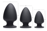 Squeezable Silicone Anal Plug - Medium