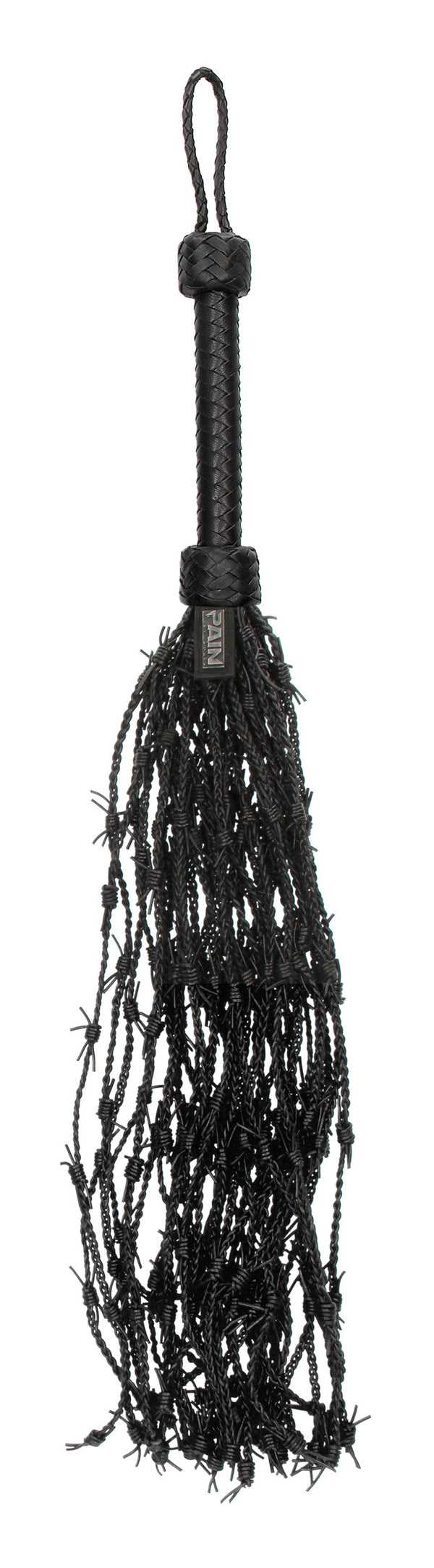Leather Barbed Wire Flogger