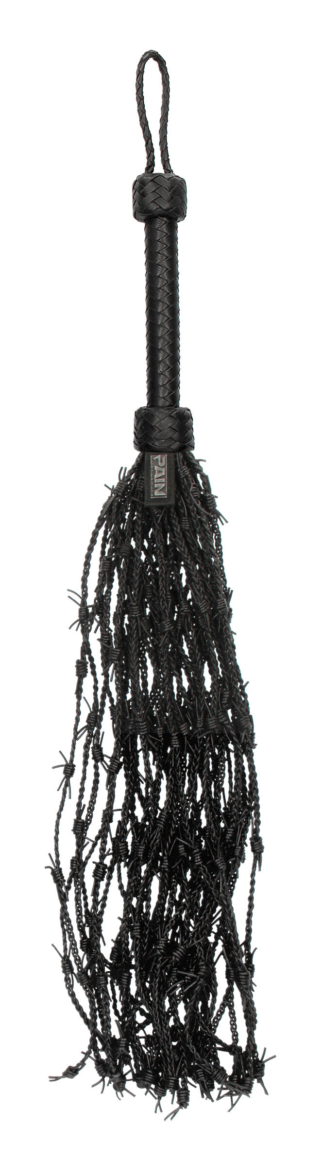 Leather Barbed Wire Flogger