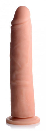 Vibrating and Rotating Remote Control Silicone Dildo - 9 Inch