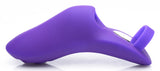 7X Finger Bang Her Pro Silicone Vibrator - Purple