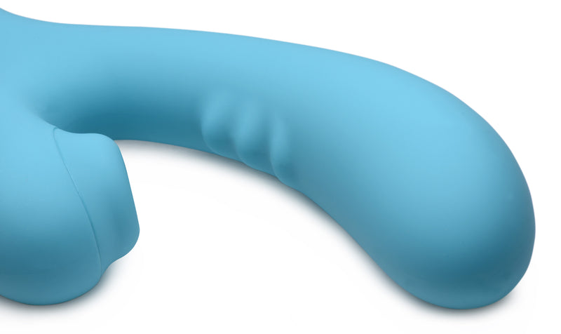 8X Silicone Suction Rabbit - Teal
