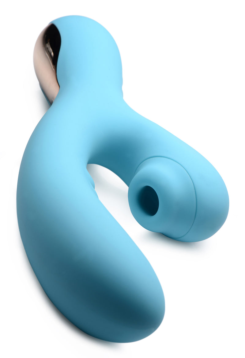 8X Silicone Suction Rabbit - Teal