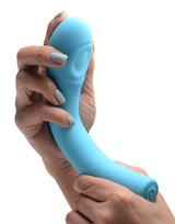 5 Star 9X Pulsing G-spot Silicone Vibrator - Teal