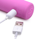 5 Star 9X Come-Hither G-Spot Silicone Vibrator - Pink