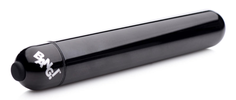 XL Vibrating Metallic Bullet - Black