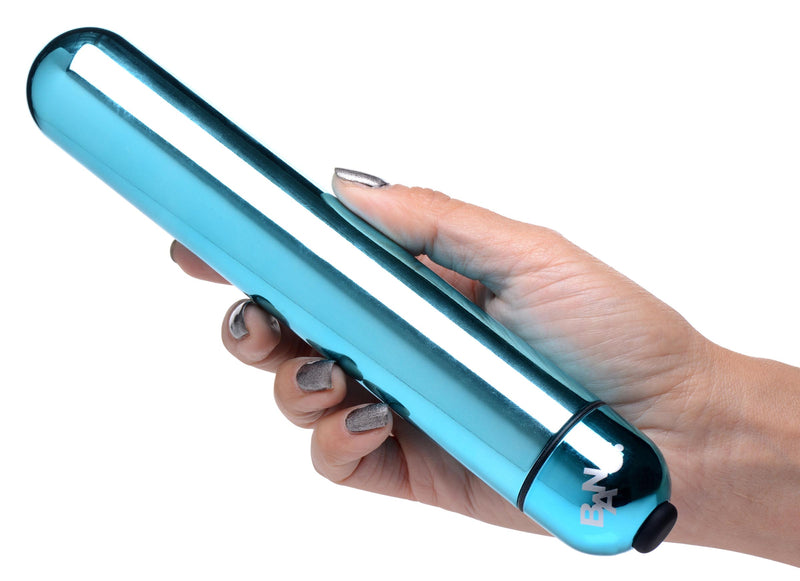 XL Vibrating Metallic Bullet - Blue