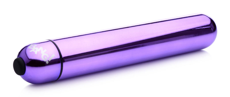 XL Vibrating Metallic Bullet - Purple