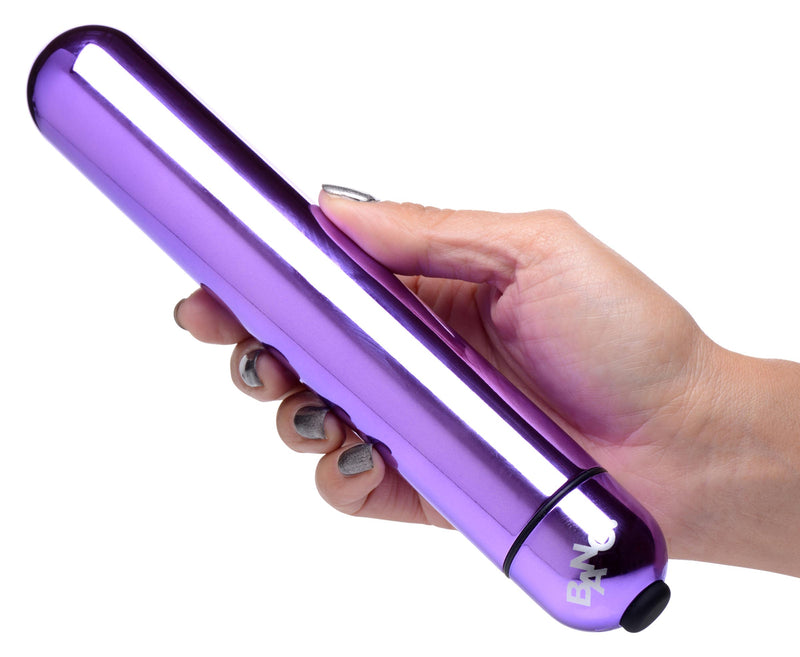 XL Vibrating Metallic Bullet - Purple