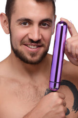 XL Vibrating Metallic Bullet - Purple