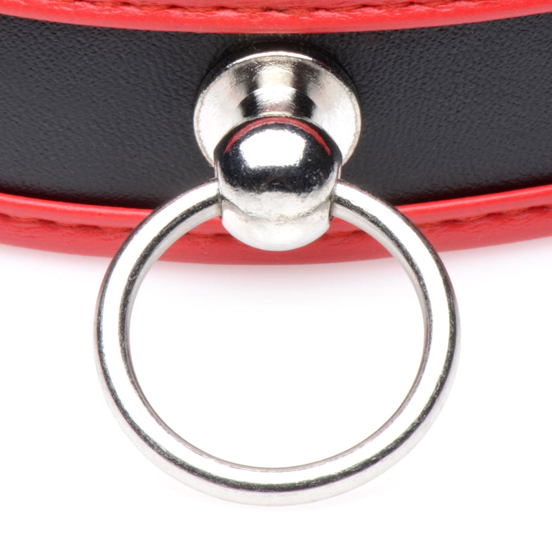 Scarlet Pet Red Collar with O-Ring
