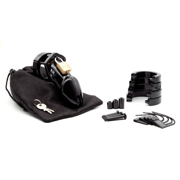 CB6000 Black Chastity Cage Kit