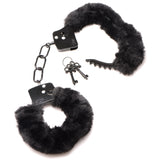 Cuffed In Fur Furry Handcuffs - Black