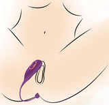 Slim Pulse 7X Pulsating Silicone Clit Stimulator and Vibrating Egg