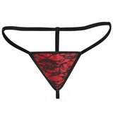 Scarlet Seduction Lace-up Corset and Thong - Medium