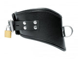 Isabella Sinclaire Leather Posture Collar with Leash