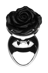 Black Rose Anal Plug