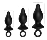 Trinity Vibes Silicone Butt Plug Kit