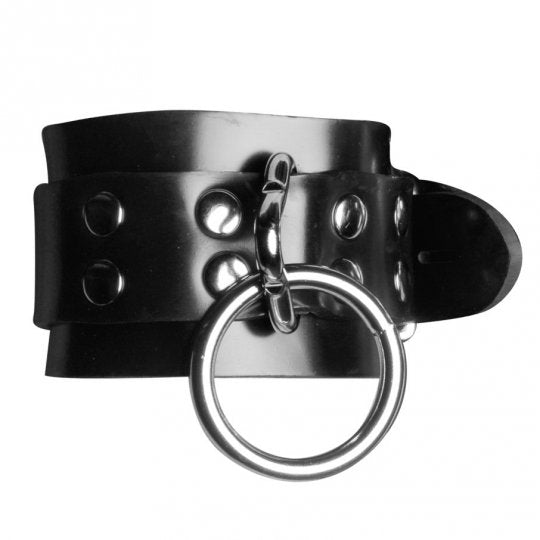 Strict Leather Locking Rubber Wrist Restraints