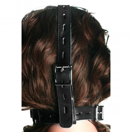 Strict Leather Locking Silicone Trainer Gag