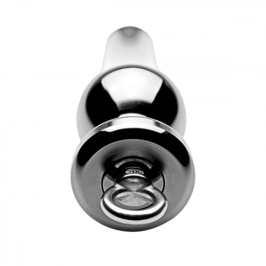 Tom of Finland Weighted Aluminum Plug with Pull Ring