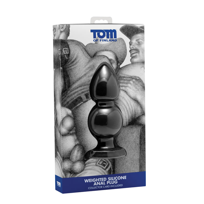 Tom of Finland Weighted Silicone Anal Plug