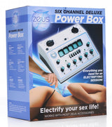 Zeus 6 Channel Deluxe Electrosex Power Box